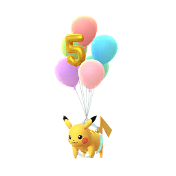 pikachu balloons 5 years