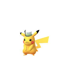 pikachu with meloetta hat